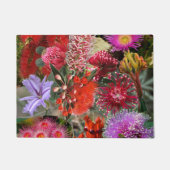 Australian Native Wild Blume Fußmatte (Vorderseite)