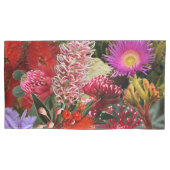 Australian Native Wild Blume King Kissenbezug (Vorderseite-Links)
