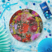 Australian Native Wild Blume Large 9" Pappteller (Party)