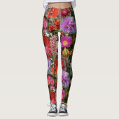 Australian Native Wild Blume Leggings (Vorderseite)