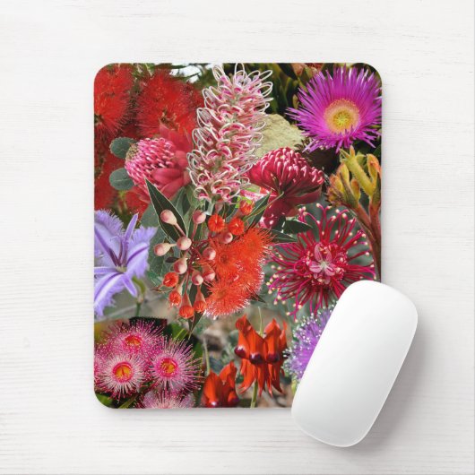 Australian Native Wild Blume Mousepad (Mit Mouse)