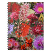 Australian Native Wild Blume Notizblock (Vorderseite)