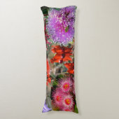 Australian Native Wild Blume Seitenschläferkissen (Vorderseite Vertikal)