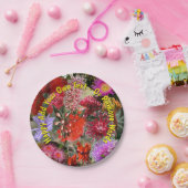 Australian Native Wild Blume Small 7" Pappteller (Party)