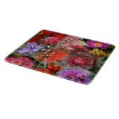 Australian Native Wild Blume Square Schneidebrett (Ecke)