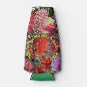 Australian Native Wild Blume Stubby Holder Flaschenkühler (Vorderseite)