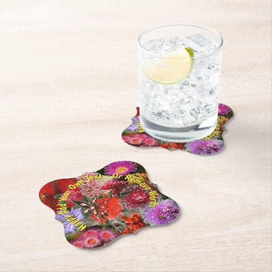 Australian Native Wild Blume Untersetzer (Vor Ort)