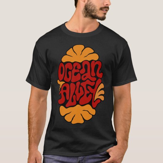 Australian Ocean Indie Pop Rock Alternative Band r T-Shirt (Vorderseite)