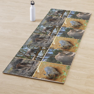 Australian Quokka, Koala, Wombat und Kangaroo, Yogamatte