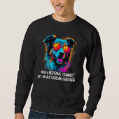 Australian Shepherd Aussie  3 Sweatshirt (Vorderseite)