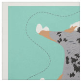 Australian Shepherd Aussie Dog Cut and Sew Stoff (Muster)