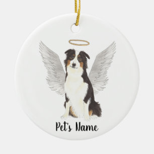 Australian Shepherd Aussie Mitgefühl Gedenken  Keramik Ornament