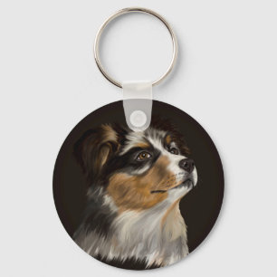 Australian Shepherd - Aussie Puppy Schlüsselanhänger