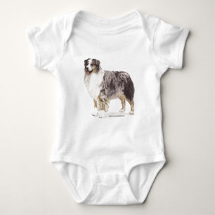 Australian Shepherd Baby Strampler
