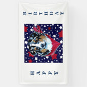 Australian Shepherd Banner (Vertikal)
