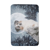 Australian Shepherd Bath Mat Badematte (Vorderseite Vertikal)
