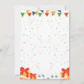 Australian Shepherd Birthday Einladung (Rückseite)