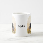 Australian Shepherd Black Tricolor Aussie Dog Kaffeetasse (Mittel)