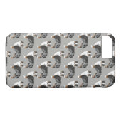 Australian Shepherd Blue Merle iPhone Case (Rückseite (Horizontal))