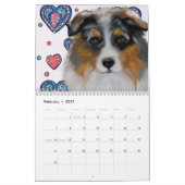 AUSTRALIAN SHEPHERD CALENDAR KALENDER (Feb 2027)