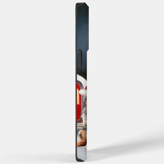 Australian Shepherd Caravan Christmas Adventure Case-Mate iPhone Hülle (Rückseite / Rechts)