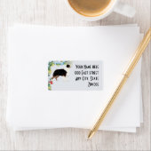 Australian Shepherd Christmas Address Label Adressaufkleber (Insitu)