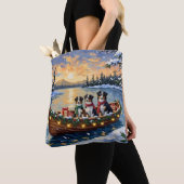 Australian Shepherd Christmas Boat Holiday Tasche (Von Nahem)