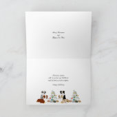 Australian Shepherd Christmas Card Feiertagskarte (Innenseite)