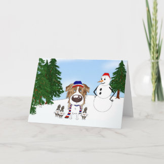 Australian Shepherd Christmas Feiertagskarte