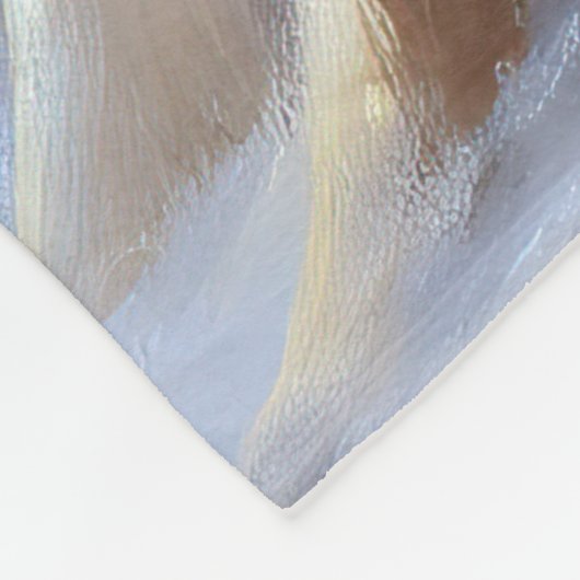 Australian Shepherd Christmas Festive Season Fleecedecke (Ecke)