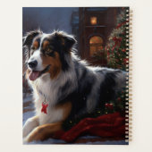 Australian Shepherd Christmas Festive Season Planer (Rückseite)