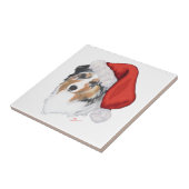 Australian Shepherd Christmas Fliese (Seite)