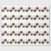 Australian Shepherd Christmas Geschenkpapier (Flach)