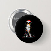 Australian Shepherd Christmas Graphics Dog Lights Button (Vorne & Hinten)