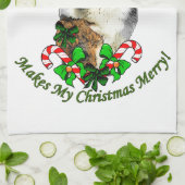 Australian Shepherd Christmas Küchentuch (Gefaltet)