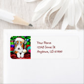 Australian Shepherd Christmas Labels (Insitu)