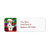 Australian Shepherd Christmas Labels (Vorne)