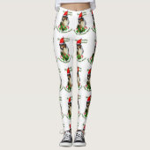 Australian Shepherd Christmas Leggings (Vorderseite)