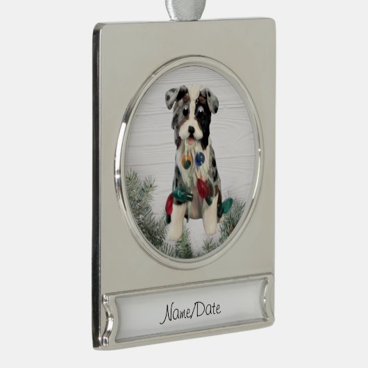 Australian Shepherd Christmas Ornament (Rechts)