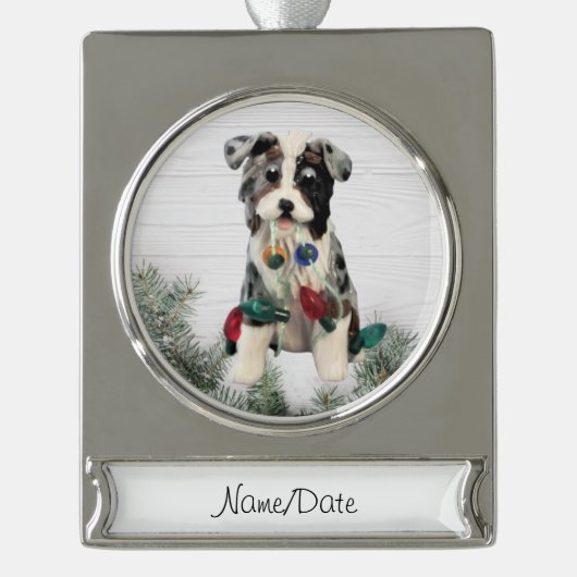 Australian Shepherd Christmas Ornament (Vorderseite)