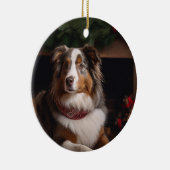 Australian Shepherd Christmas Ornament (Rechts)