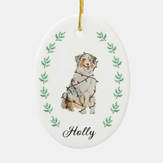 Australian Shepherd Christmas Ornament