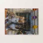 Australian Shepherd Christmas Puzzle (Horizontal)