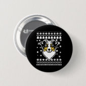 Australian Shepherd Christmas Shirt Button (Vorne & Hinten)