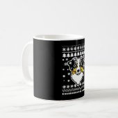 Australian Shepherd Christmas Shirt Kaffeetasse (Vorderseite Links)