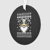 Australian Shepherd Christmas Shirt Ornament (Vorderseite)