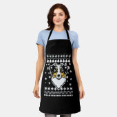 Australian Shepherd Christmas Shirt Schürze (Getragen)