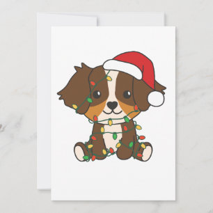 Australian Shepherd Christmas Winter Animals Feiertagskarte