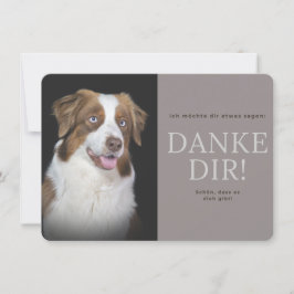 Australian Shepherd Dankeskarte