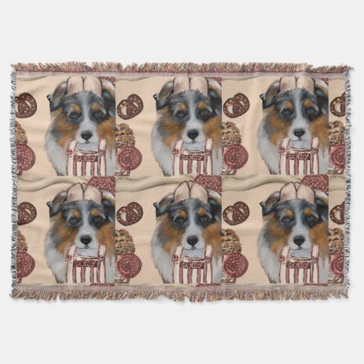 AUSTRALIAN SHEPHERD DECKE (Vorderseite)